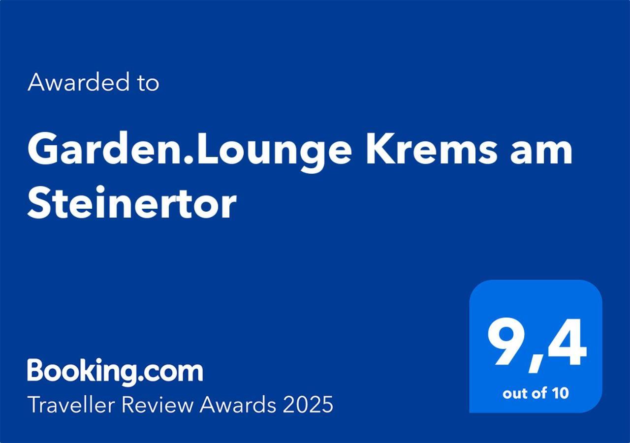 Garden.Lounge Krems Am Steinertor Apartman Kültér fotó